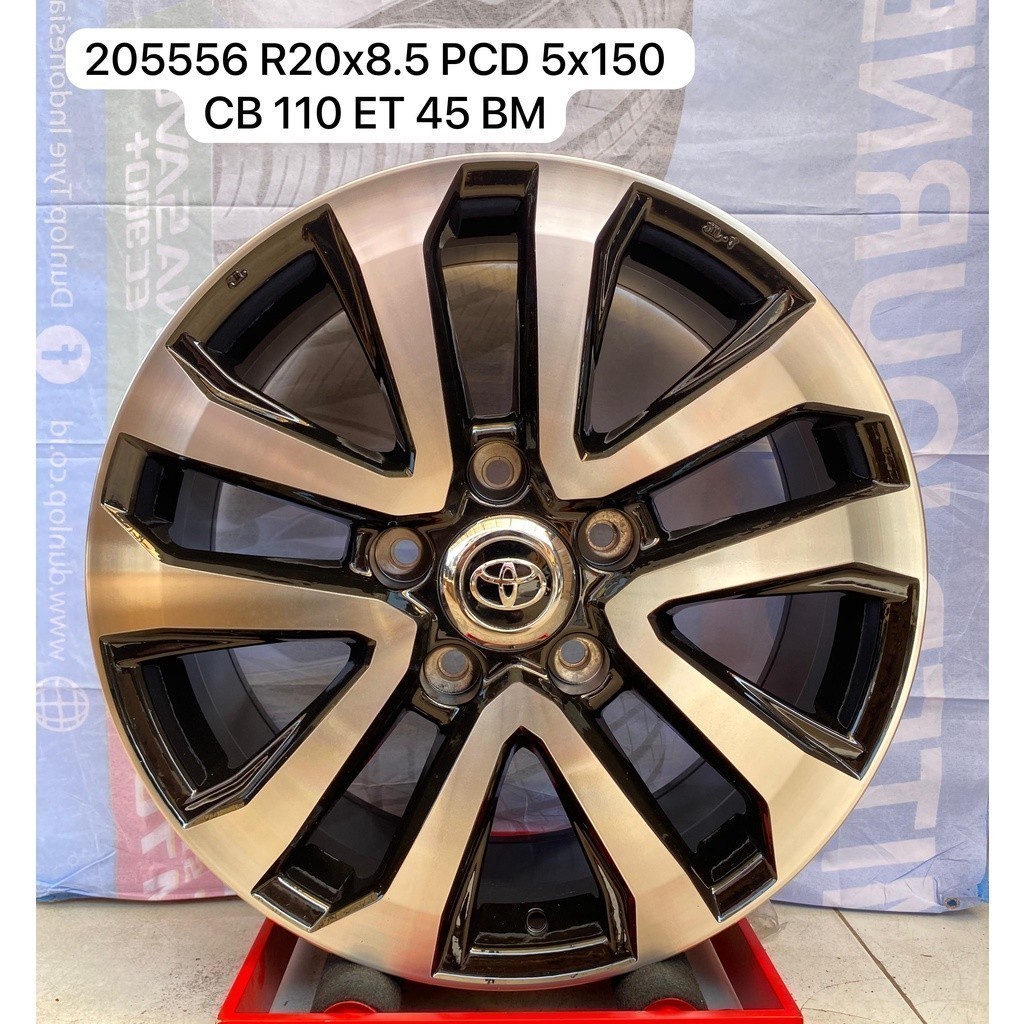 Velg Mobil Toyota Land Cruiser LX R20 20 x 8.5 PCD 5 x 150 ET45