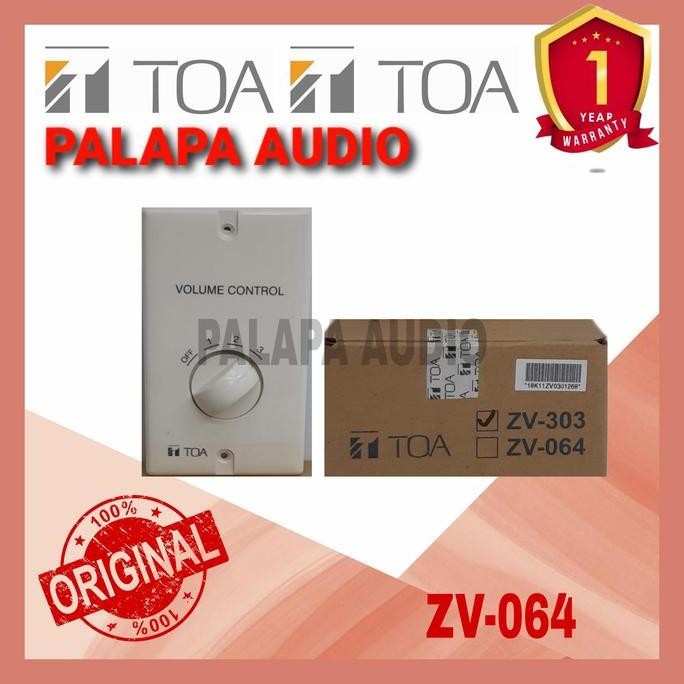 Volume Control Toa Zv-064 / Zv 064 / Zv064 New Stok