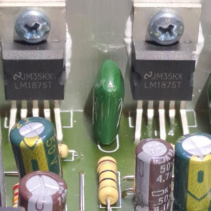 Kit Power Ampli Stereo Btl Lm1875 Single Supply/Non Ct New Stok