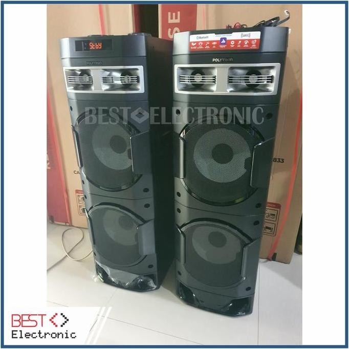 Speaker Aktif Polytron Pas-10D28 / Polytron Speaker Audio Pas 10D28 New Stok