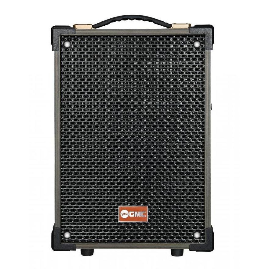 Speaker Gmc Salon Kotak Portable Bluetooth Wireless 2 Mic Gitar New Stok