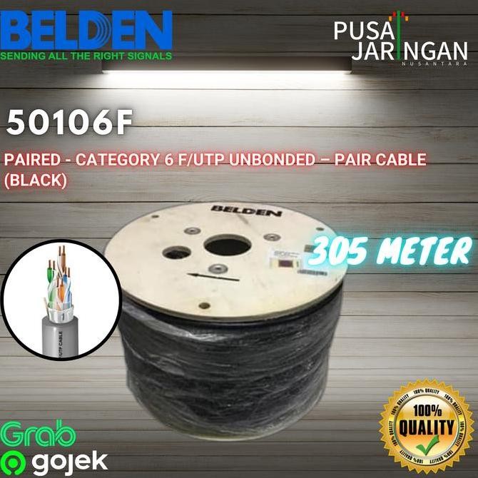 Belden Cable / Kabel Stp Cat-6E Outdoor 305Meter Original ( Bl 50106F) New Stok