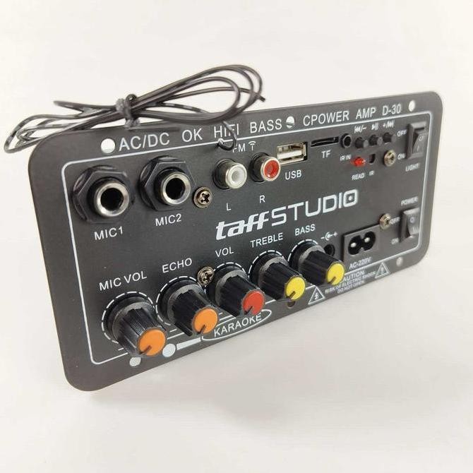 Amplifier Board Audio Bluetooth Usb Radio Tf Diy Subwoofer For Karaoke D10 D30 Amplifier  Board New 