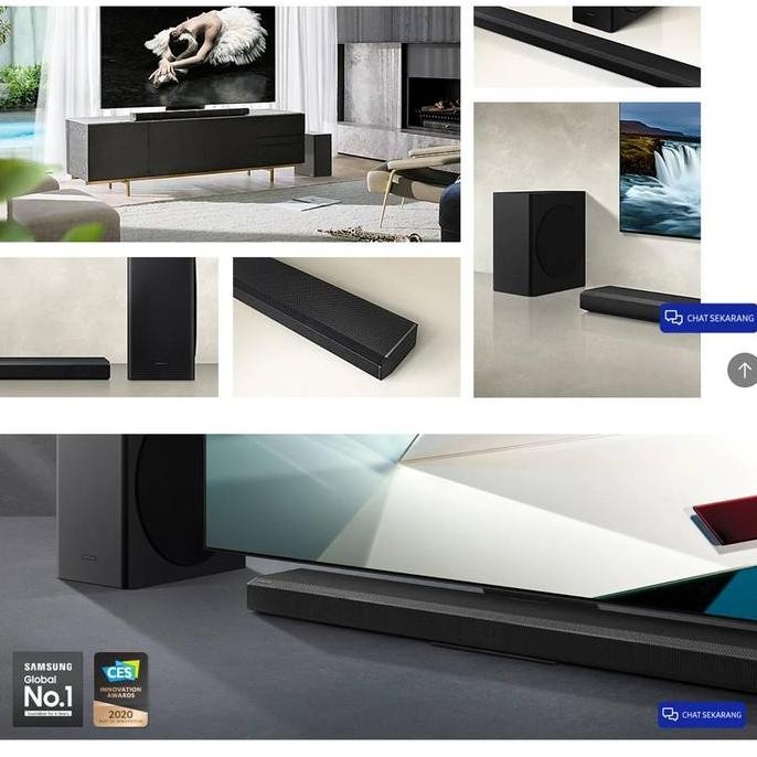 Samsung Soundbar 3.1.2 Ch Hw-Q800T | Hwq800T | True Dolby Atmos 330 W New Stok