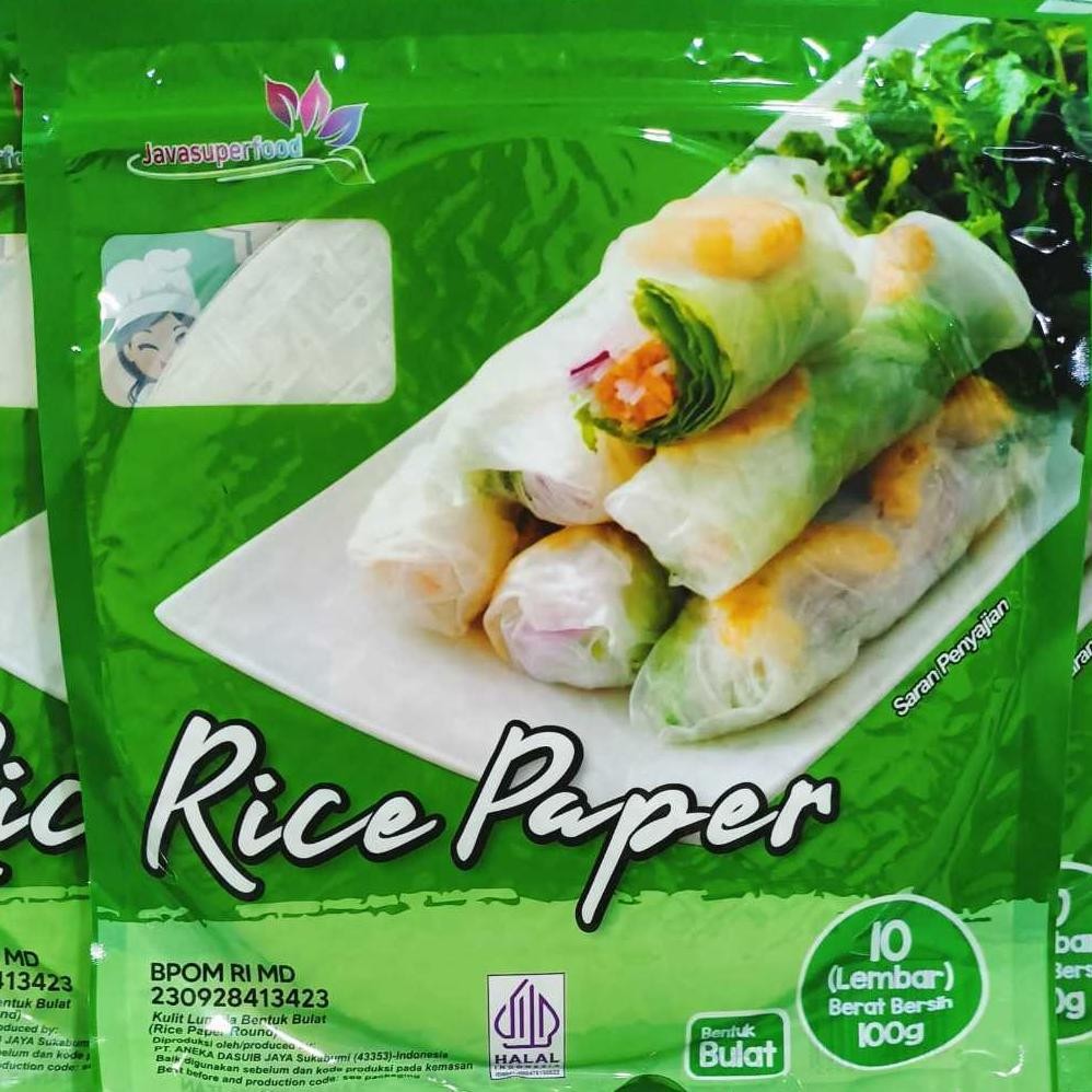 

Ready Rice Paper 100Gr - Kulit Lumpia Vietnam- Spring Roll Banh Trang