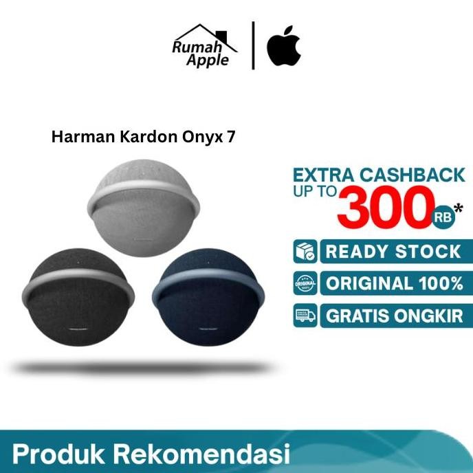 Harman Kardon Onyx 7 Wireless Bluetooth Speaker Portable Not Onyx 6 New Stok