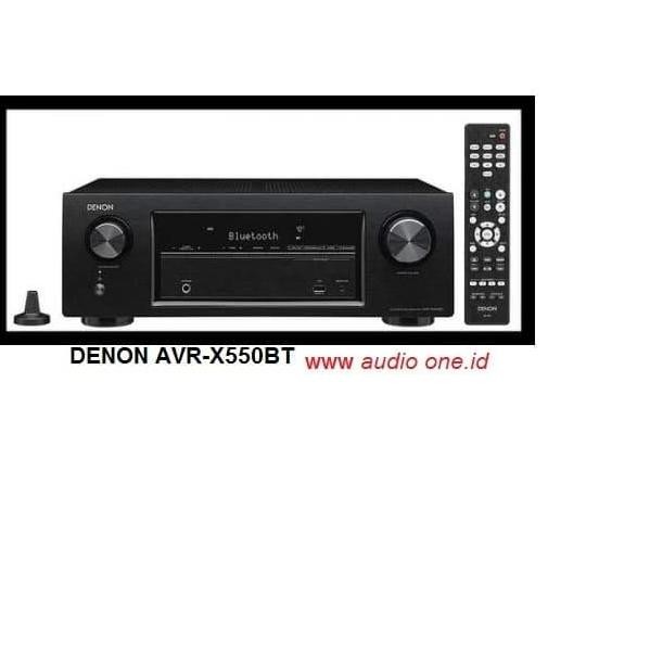 Denon Avr X550 Bt / X 550 Bt / X-550Bt 5.2 Channel Ultra Hd Receiver New Stok