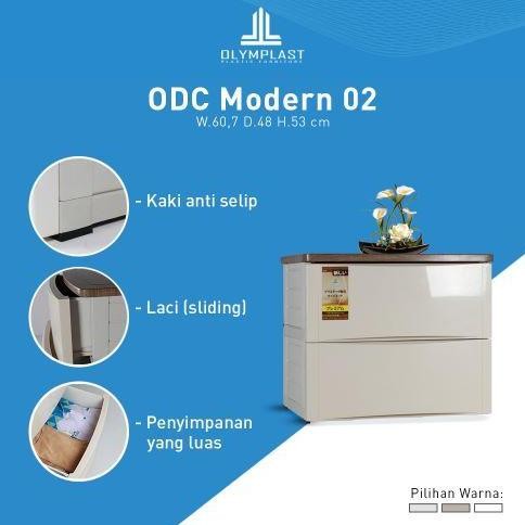Terjangkau Olymplast Drawer Cabinet Tempat Penyimpanan Odc 02 M