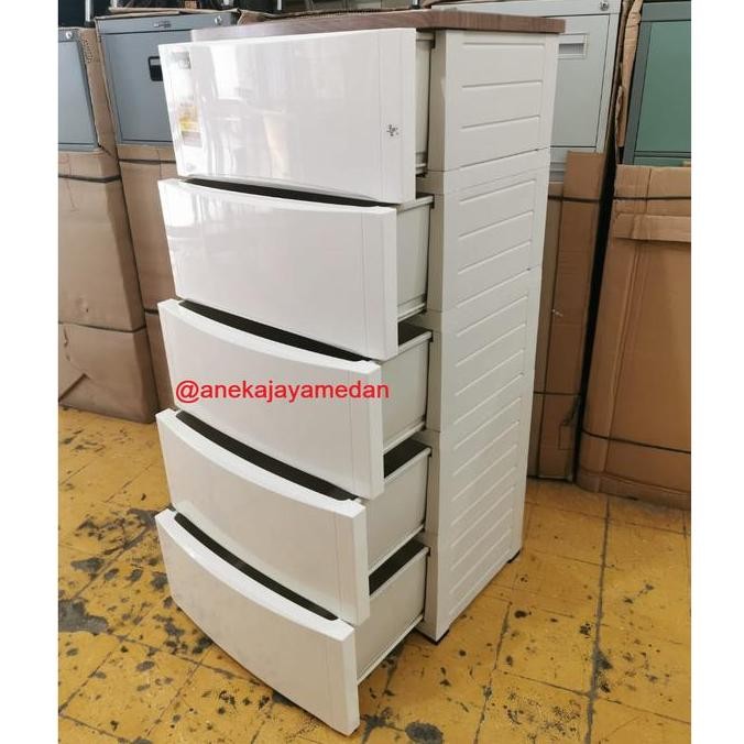 Diskon Drawer Cabinet Olymplast Odc 05 Modern | Rak Baju Plastik| Medan