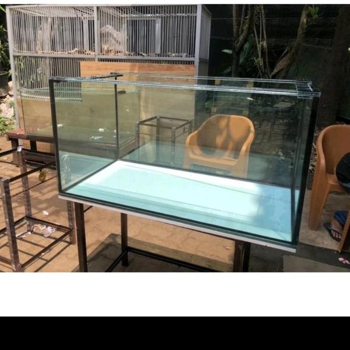 Aquarium Kaca Ukuran 100X40X40Cm Kaca 8Mm Full