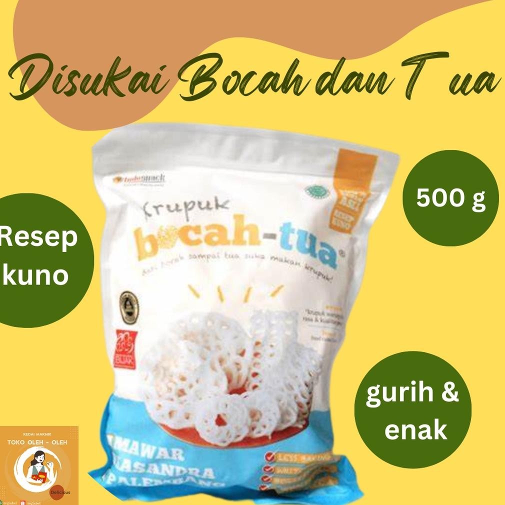 

PJ Kerupuk Bocah Tua Krupuk Bocah Tua 500 G Kerupuk Putih Kerupuk Mentah