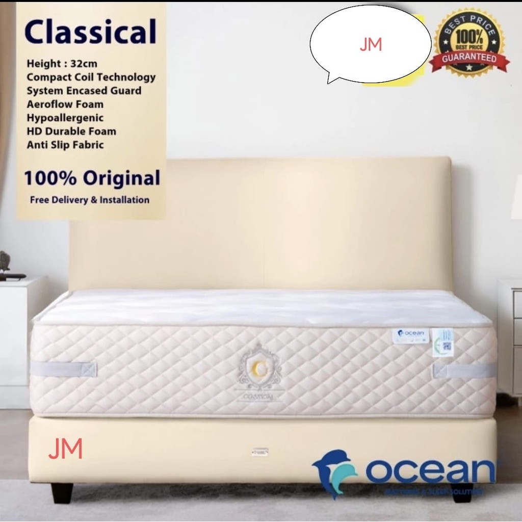 Spring Bed Ocean Classical