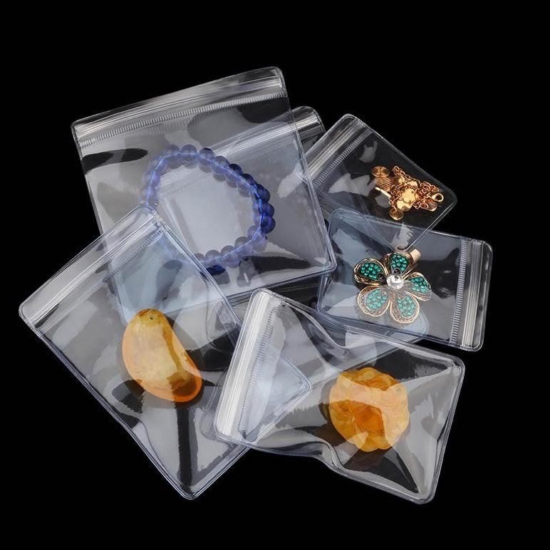 

100PCS PLASTIK KLIP TEBAL AKSESORIS CLIP AKSESORIS BATU AKIK PERMATA UKURAN 5X7CM /6*8CM
