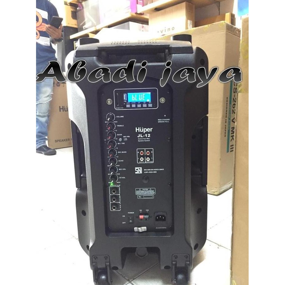 Portable Meeting Wireless Huper Jl 12 12 Inch Original Huper Jl12 New Stok