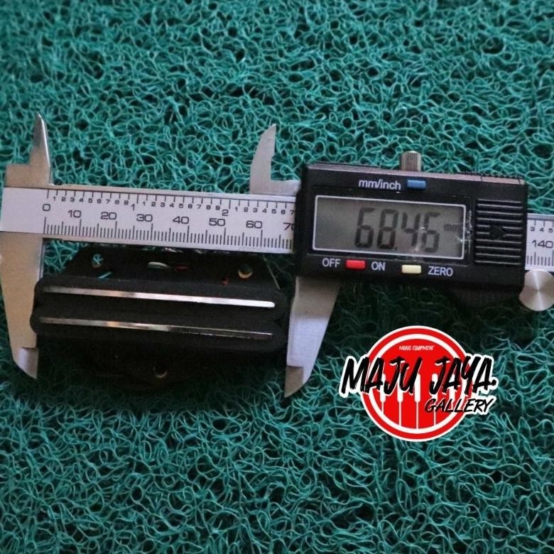 pickup gitar elektrik telecaster bridge hotrail hot rail style