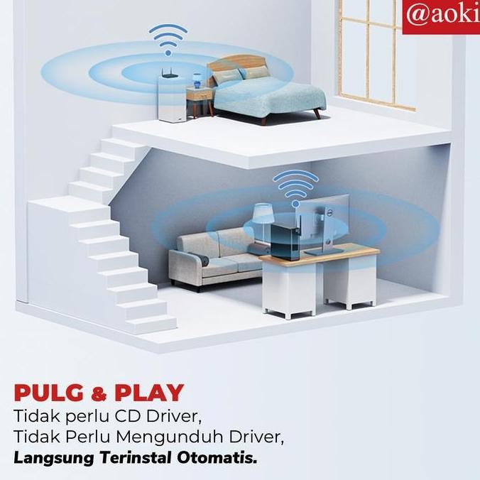 Aoki Usb Wifi Set Top Box Mt7601 Dongle Stb Adapter Antena Wifi Pc Laptop Alat Device Sinyal