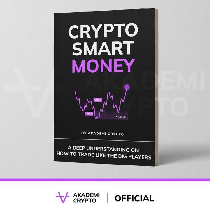 Buku Akademi Crypto I Crypto Smart Money I Buku Crypto