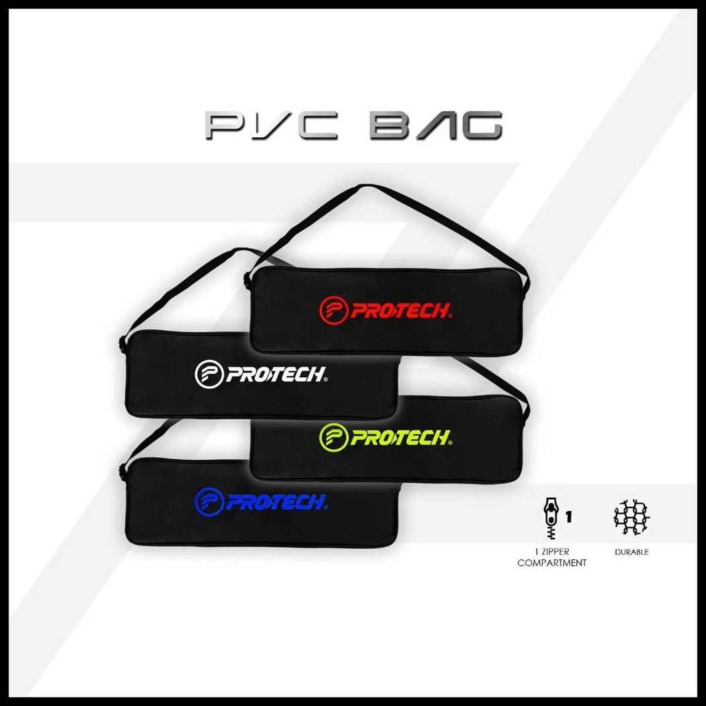 TAS KHUSUS RAKET BADMINTON ORIGINAL PROTECH PVC BAG / TAS RAKET BADMINTON ORIGINAL PROTECH