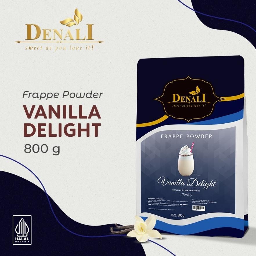 

Paling dicari Denali Vanilla Delight Frappe Powder / VANILLA DELIGHT POWDER DENALI 800 GRAM