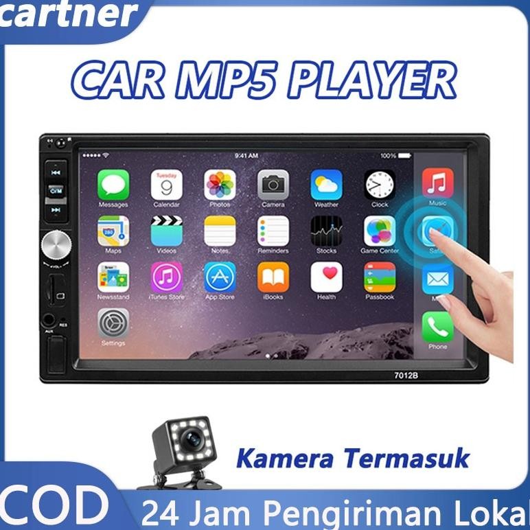 Kamera Termasuk 2 Din Radio Mobil 7 Inch Head Unit Bluetooth Audio TV Mobil Touch Screen Android Car