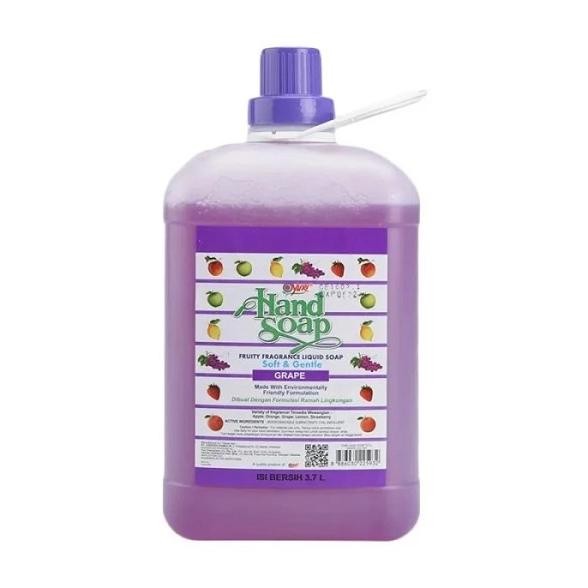 TERMURAH YURI HANDSOAP LIQUID GRAPE 3.7 LITER Siap kirim