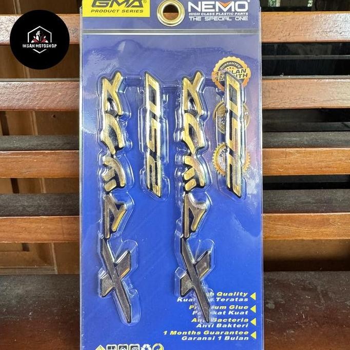 EMBLEM XMAX 250 RESIN JEPANG NEMO TULISAN JEPANG NEMO MURAH