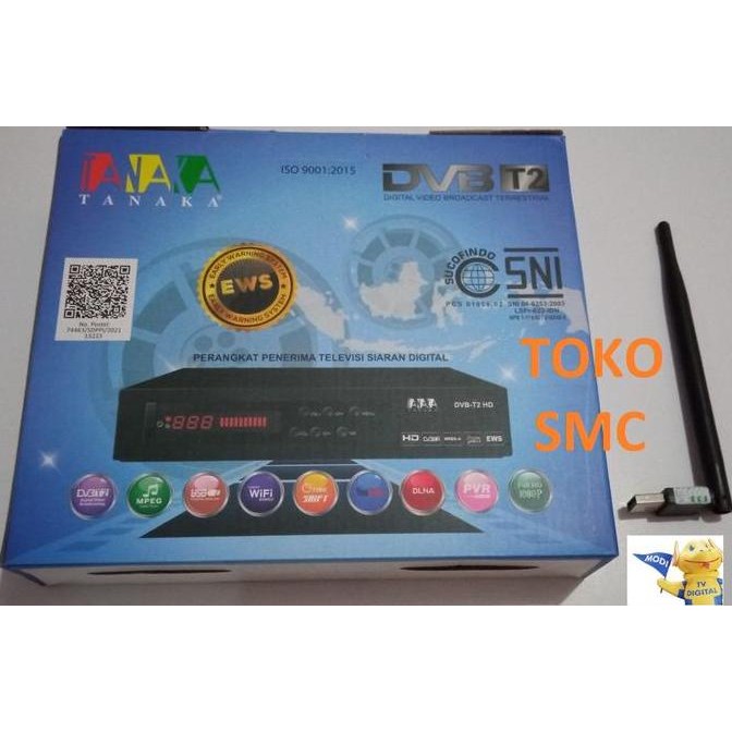 SET TOP BOX TANAKA DVB-T2 TV DIGITAL
