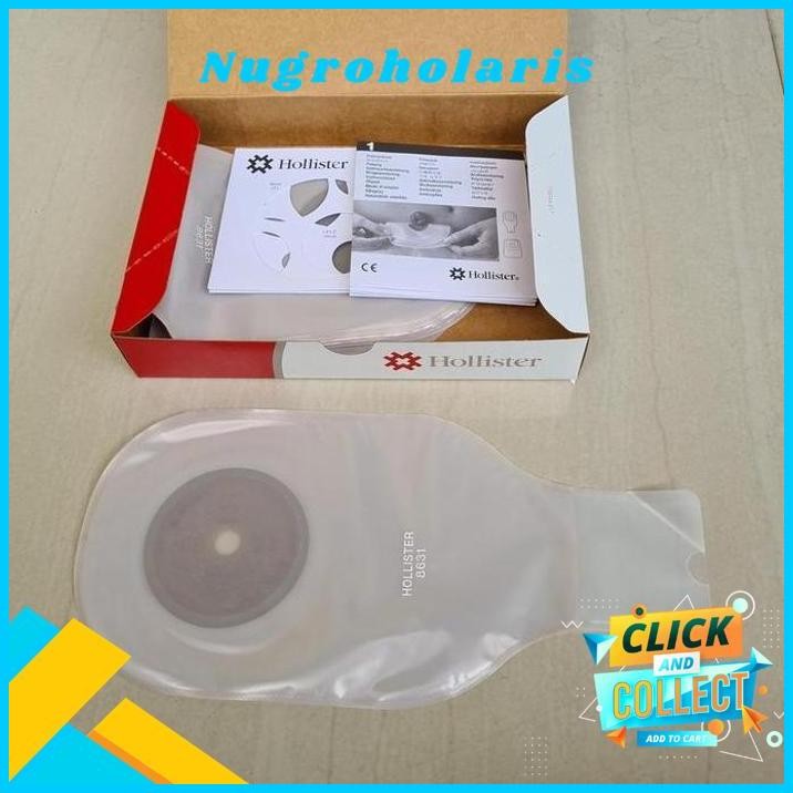 COLOSTOMY BAG KANTONG KOLOSTOMI KANTUNG STOMA STOMA BAG HOLLISTER 8631 BEBAS ONGKIR 