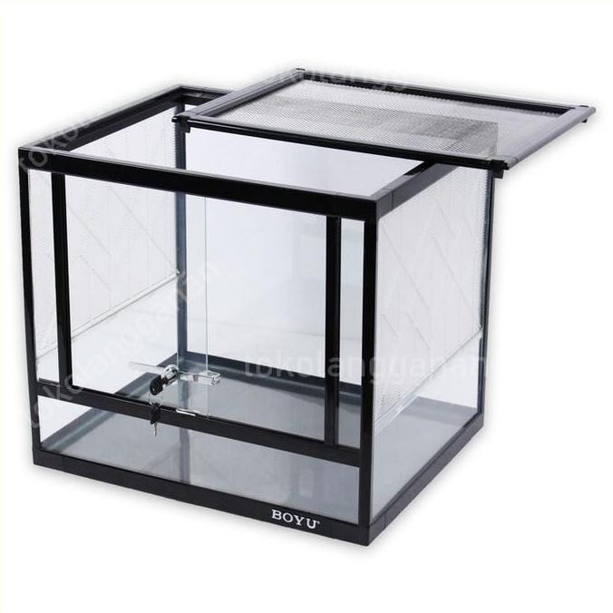 Boyu Terarium Reptil - Hitam Co