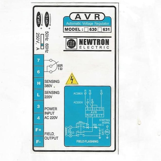 Avr Universal Nw630 / Avr Genset Korea