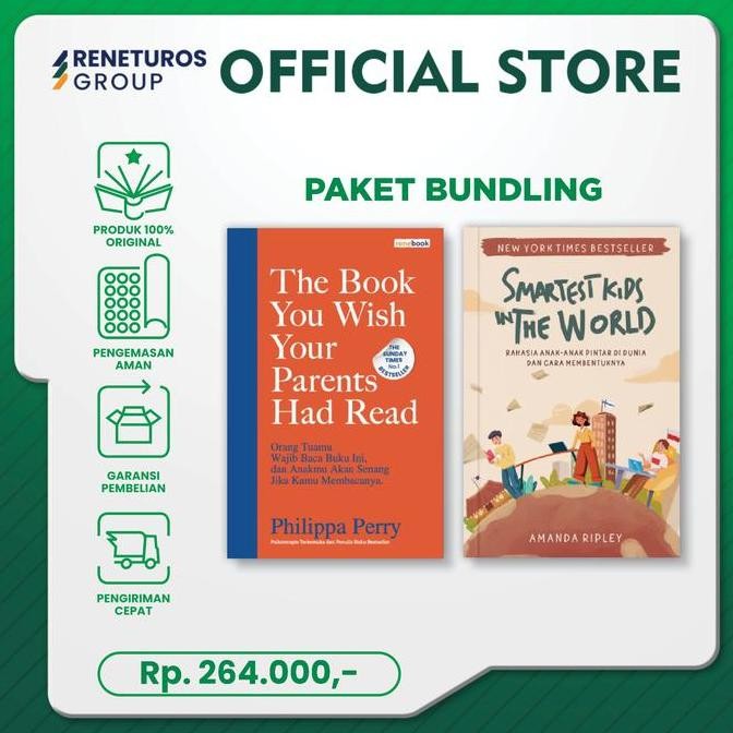 Paket Bundling Keluarga : The Book You Wish & The Smartest Kids