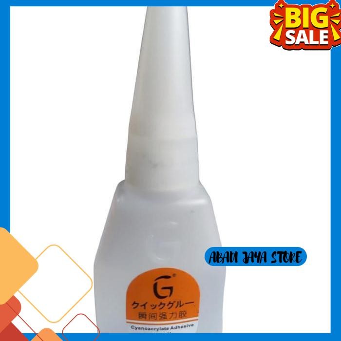 

LEM CAIR G KOREA SUPER INSTANT GLUE LOGAM ASLI 100 % GARANSI ORLEE FREE ONGKIR