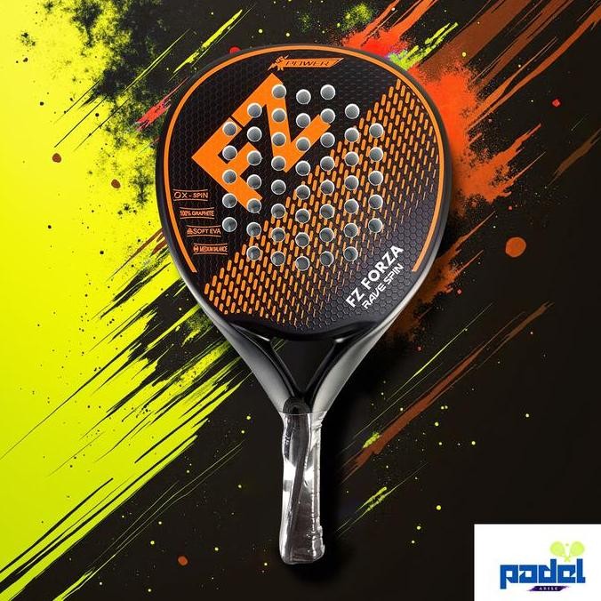 Premium padel racket FZ Forza Rave Spin