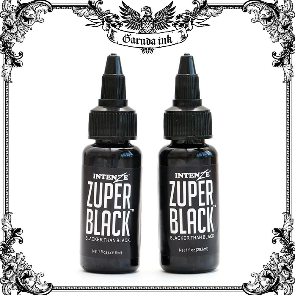 30ML Tinta Tatto Zuper Black Tinta Tato Dynamic Hitam Black Ink Tattoo Tato Pigmen Tinta AST