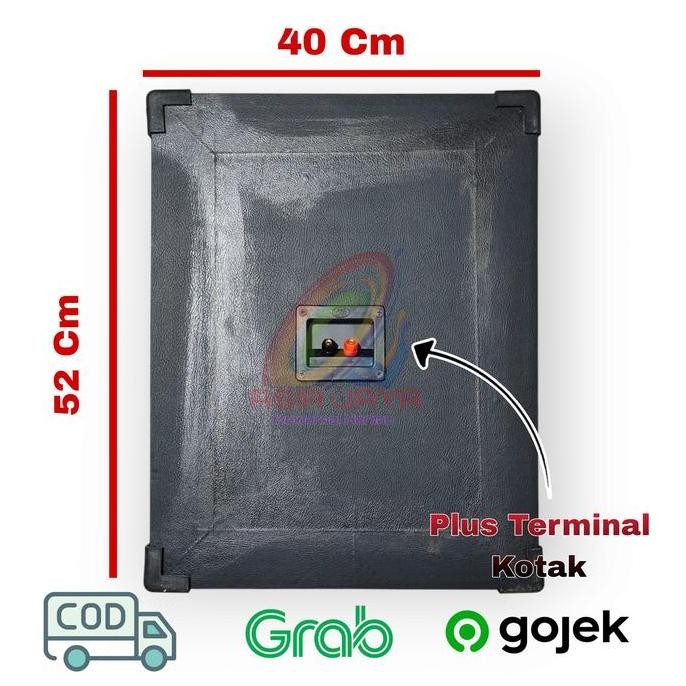 Murah Paket Combo Speaker Subwoofer Pasif 12 Inch Carman 1278 Plus Box Kotak Vinyl 12 Inch