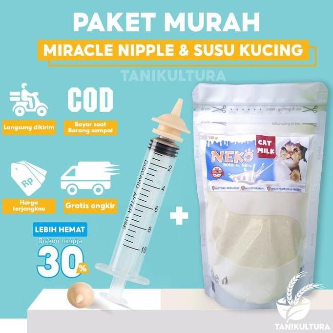 Dot Dan Susu Kucing Baru Lahir 0 12 Bulan Dot Kucing Miracle Nipple 5Ml 10Ml + Nipple Susu Anak Kuci