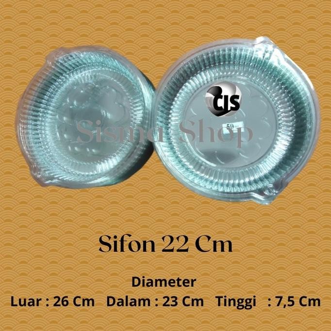 (Expert) Mika Bolu Bulat / Mika Sifon / Mika Cake Tray / Mika Chiffon 22 Cm