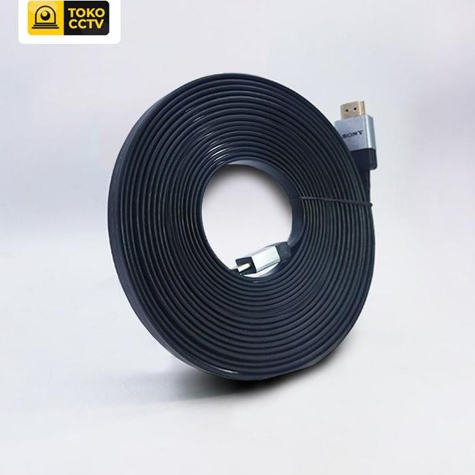 ready KABEL HDMI SONY 10M || HDMI MALE TO MALE || HDMI CABLE 10 METER
