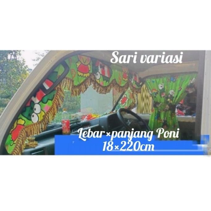 [Expert] Gorden Kaca Depan Mobil Poni list Mobil Universal