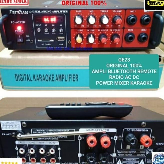 G23 AMPLIFIER BLUTOOTH POWER DIGITAL MIXER REMOT PROFESIONAL AUDIO BAS