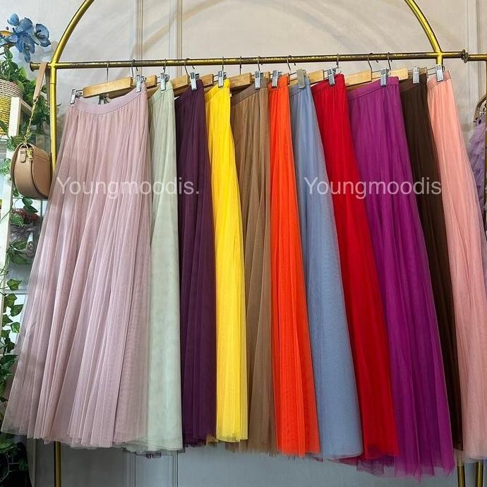 Youngmoodis Pelangi Rok Tutu Import Termurah