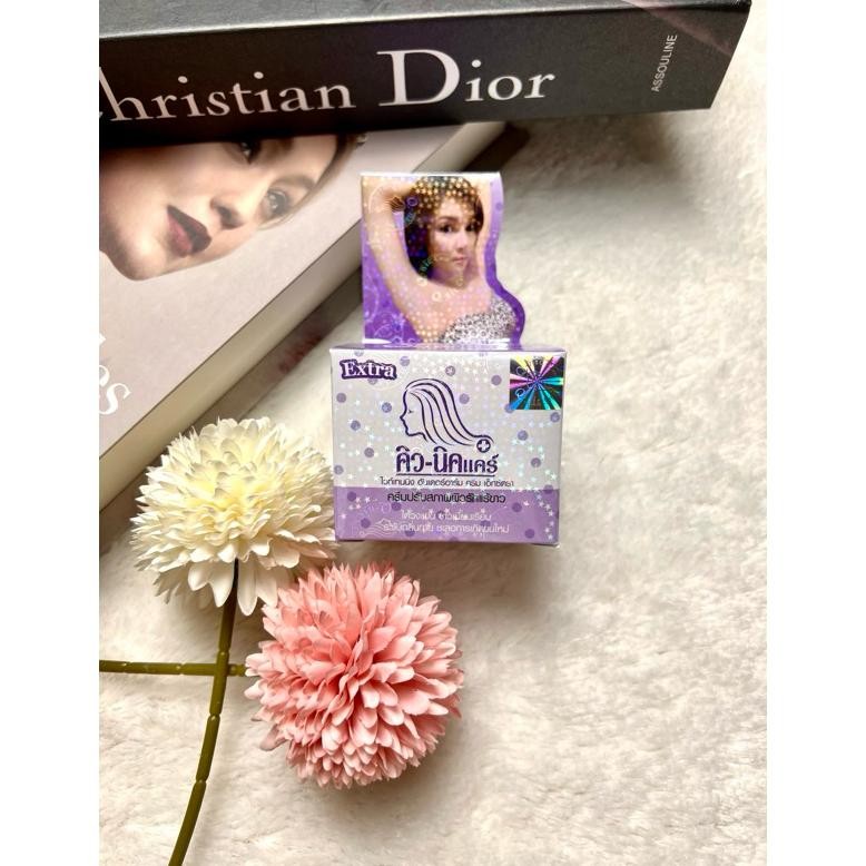 Q Nic Care Cream Whitening Underarm New Purple Jar 15Gram / Qnic Cream / Qnicare Terlaris