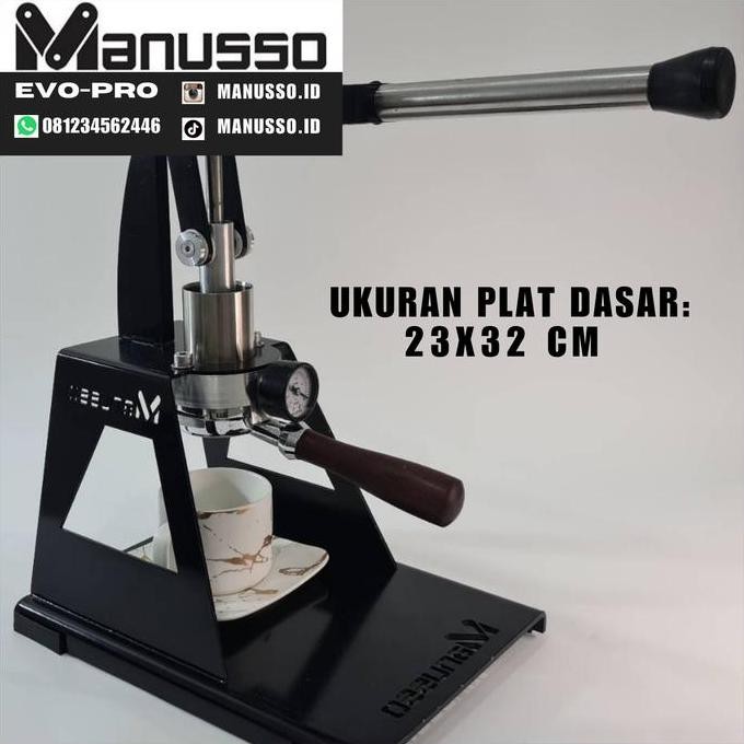 TERBARU - Coffee Espresso Manusso EVO-PRO