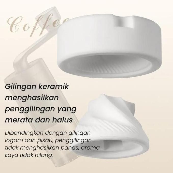 (Expert) JF ID Handy Coffee Grinder / Gilingan Kopi Manual / Penggiling Biji Kopi Manual/Penggiling 