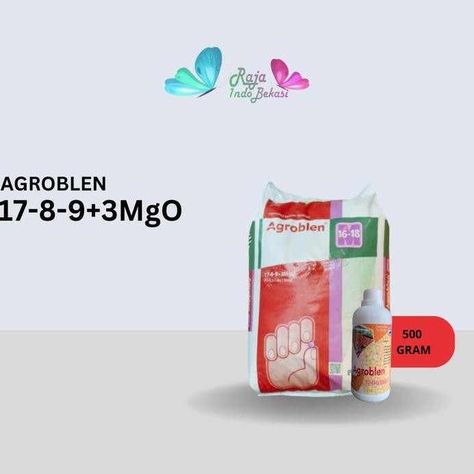 fresh RAJA INDO 25kg Pupuk Agroblen 17-8-9+3MgO - Dekastar Agroblend 1789 17 8 9 murah