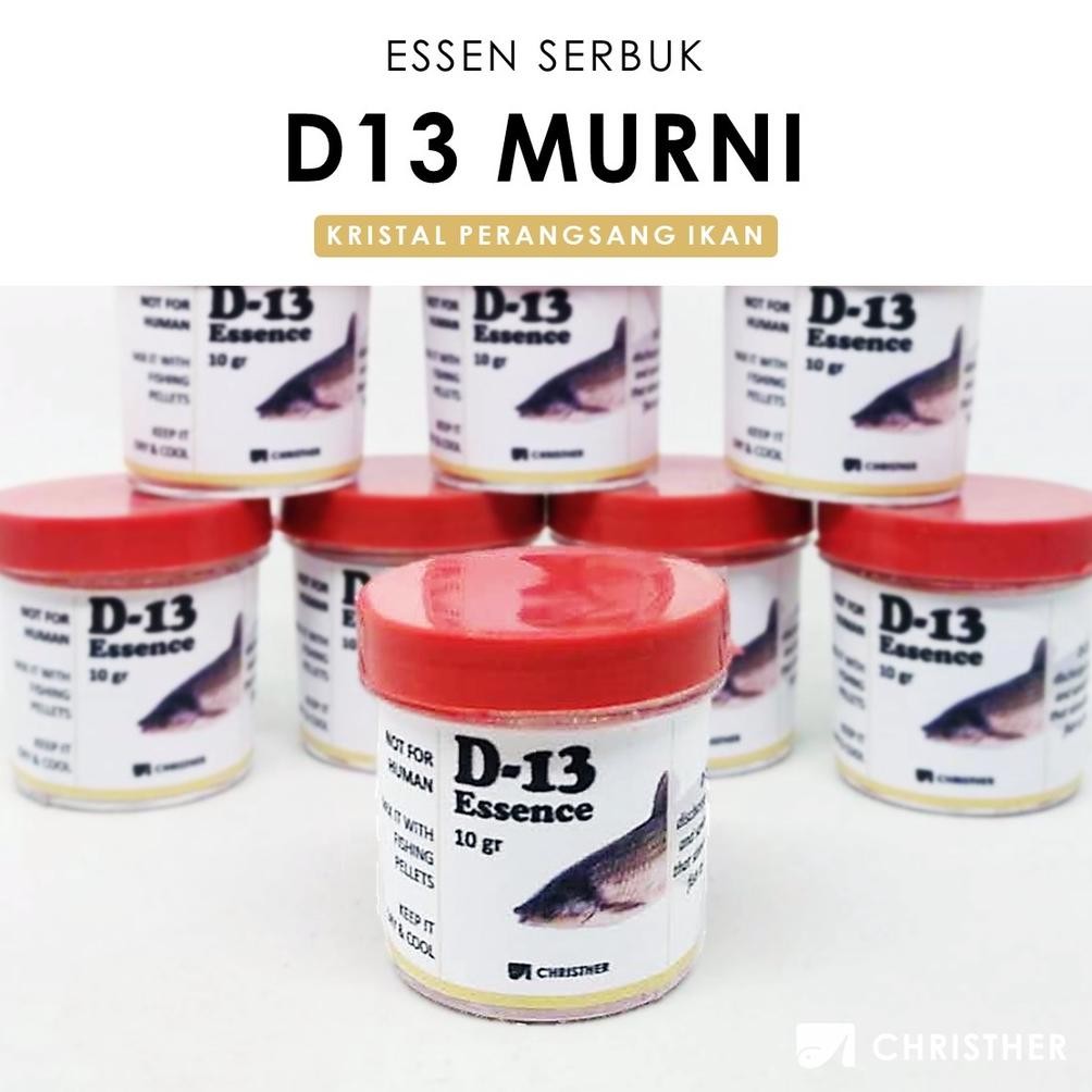 Essen Pancing SERBUK KRISTAL D-13 / Perangsang Umpan Essence Fishing Attractant Catch Scent AST nUg