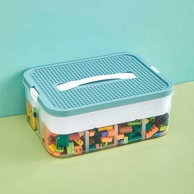 

Terlaris Kotak Penyimpanan Balok Lego Stackable Storage Container - Trl Tr-6T