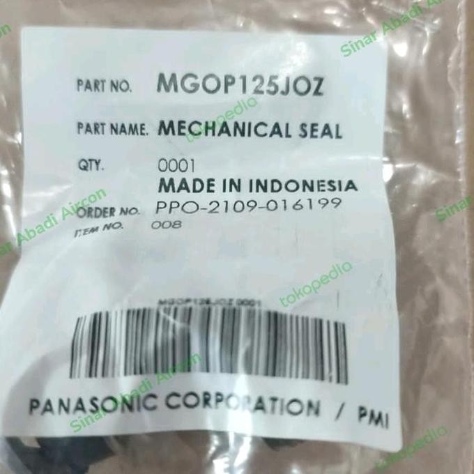 Mekanik Seal Pompa Air Panasonic