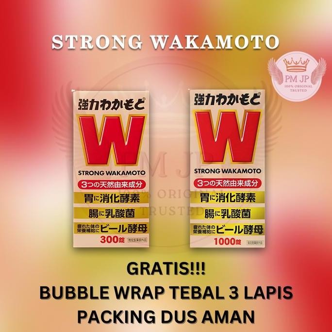 

BEBAS ONGKIR - wakamoto strong 1000
