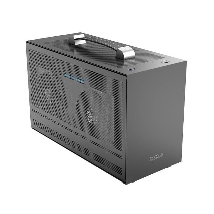 TERLARIS - Casing PcCooler MINI I100G PRO Mesh Grey - iTX Case PC Cooler i100G